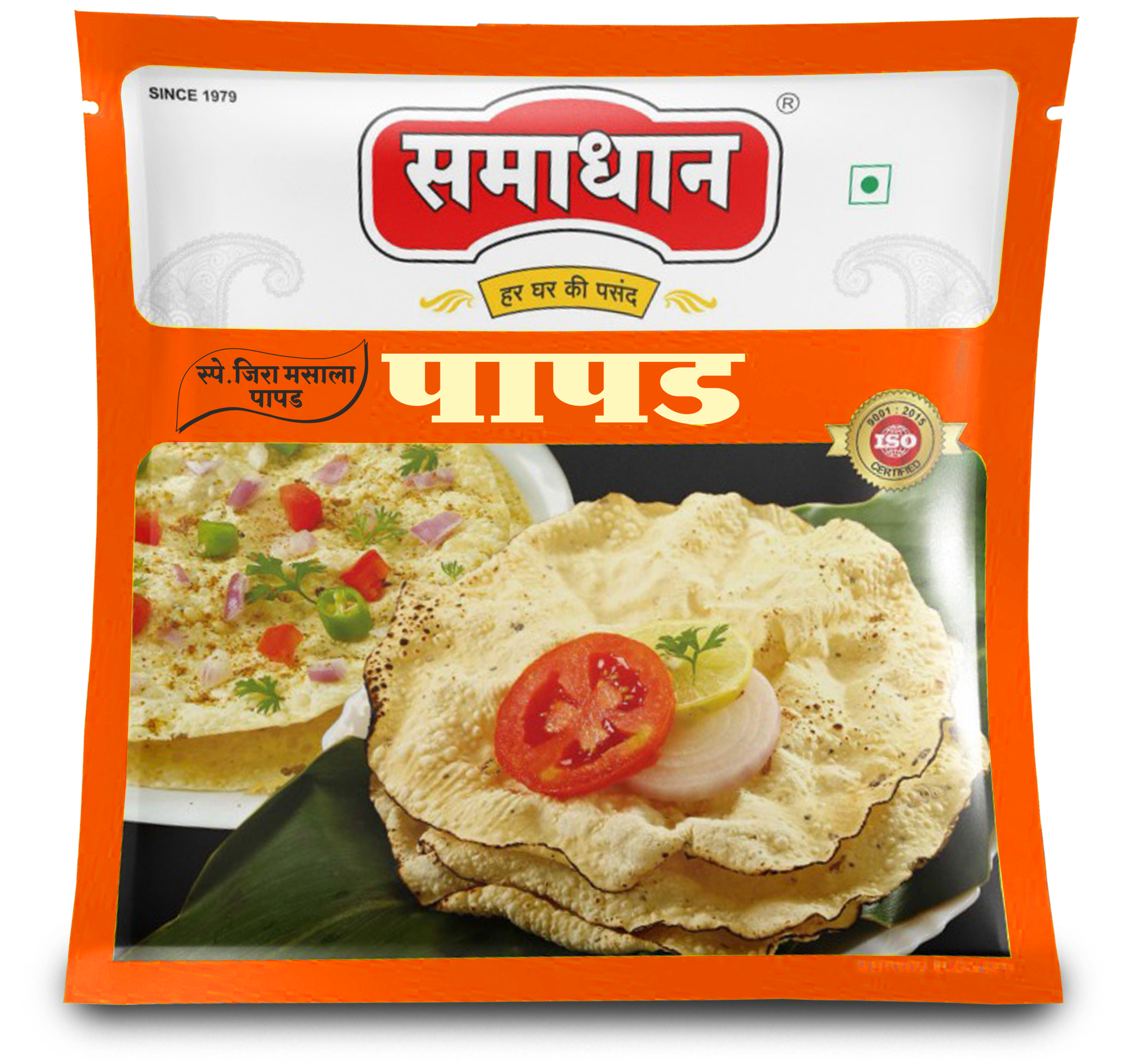 ORANGE Papad Pack